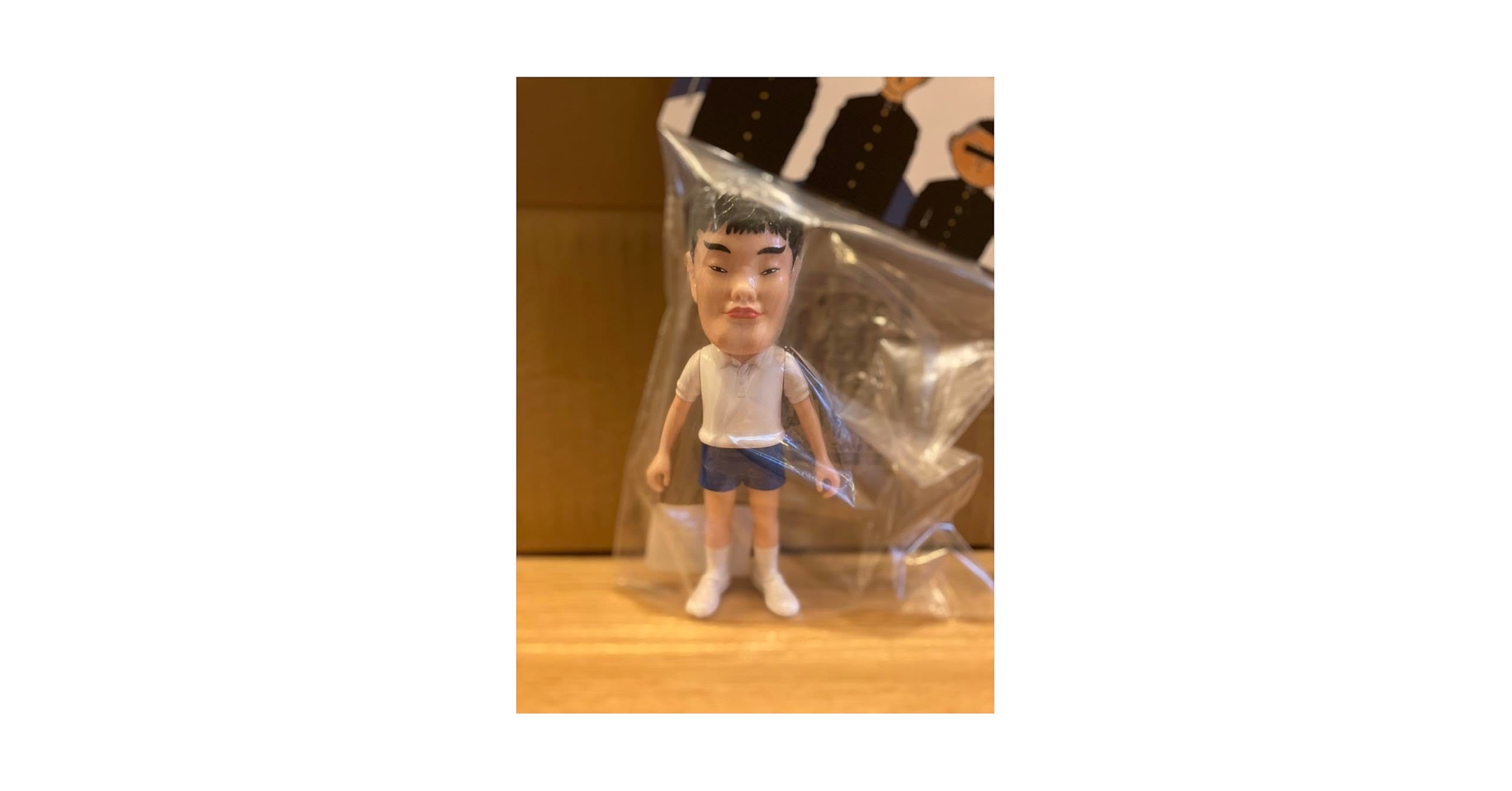 行け!稲中卓球部　ソフビ　フィギュア kaiju one 行け!稲中卓球部/【ソフビ】【Kaiju One】田中☆/壹工房 ソフビ